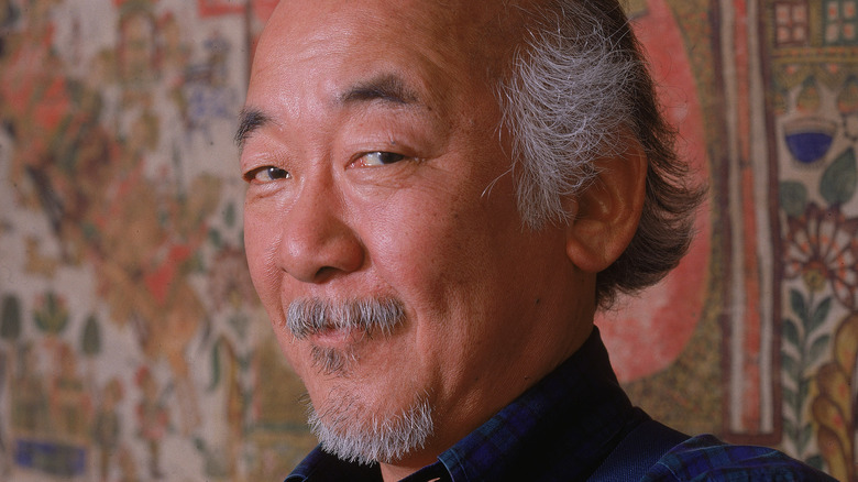 Pat Morita smiling