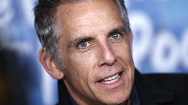 Ben Stiller wide eyed