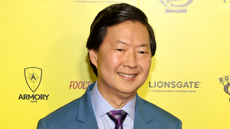 Ken Jeong smiling at Fool's Paradise premiere