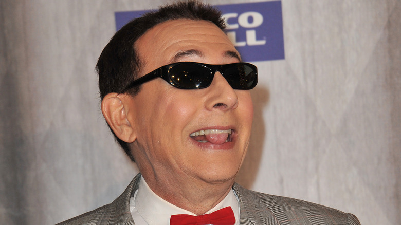 Pee-wee Herman in sunglasses