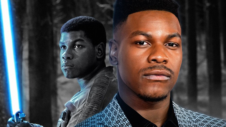 Finn and John Boyega