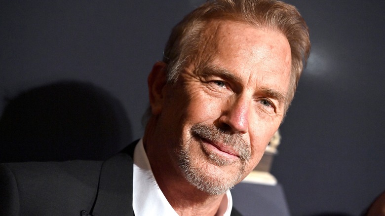 Kevin Costner smiling