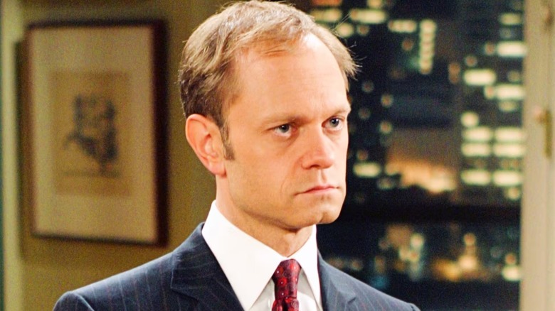 Niles Crane frowning