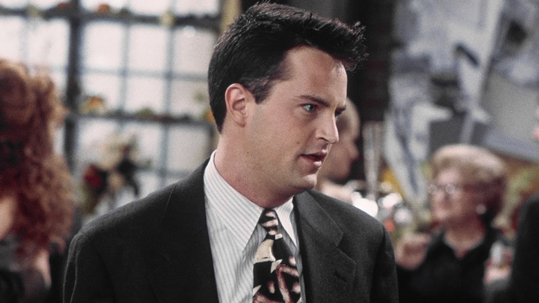 Chandler Bing serious