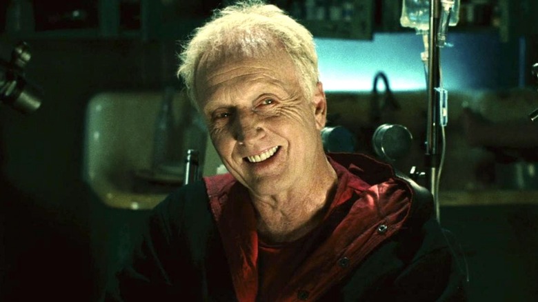 John Kramer, aka Jigsaw, grinning